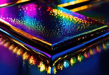 detailed close polished chrome surface highlighting reflective effects vivid togetherness light texture, reflection, vibrant, shine, metal, bright, luster