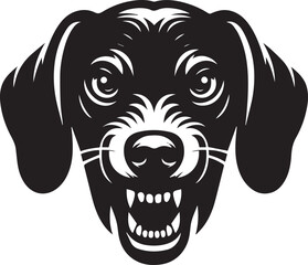 Dachshund dog cute vector