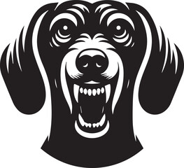 Dachshund dog cute vector