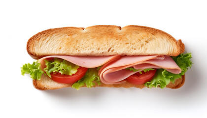 Sandwich isolated on a white background