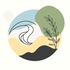 Obraz premium The waves of the ocean