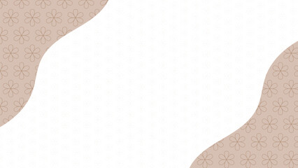 Floral pattern presentation background