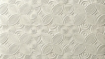 Subtle embossed patterns on paper adding depth and visual interest while maintaining a minimalist style