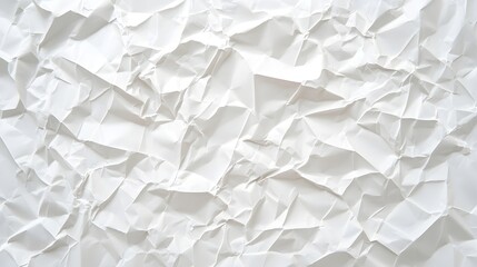 Obraz premium Crumpled Paper Texture with Dramatic Lighting and Shadow Play
