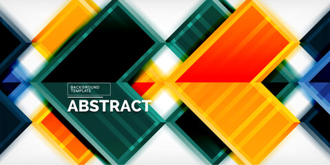 Arrow symbols created with 3d effects and line texture geometric abstract background