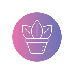 Succulent vector icons stock illustration