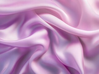 Obraz premium soft gradient pastel pink fabric texture. delicate folds creating subtle shadows and highlights. dreamy, romantic mood with silk-like sheen.