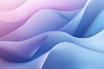 Obraz premium Soft blue and purple background with gentle flowing shapes creates calming and serene atmosphere. smooth gradients evoke sense of tranquility and elegance