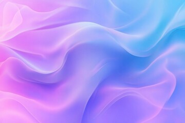 Obraz premium Soft blue and purple background with abstract flowing patterns creates serene and calming atmosphere. gentle waves evoke sense of tranquility and elegance