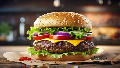 Gourmet Burger Delight