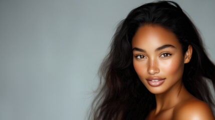 Naklejka premium Fresh spring beauty concept for digital media and fashion design