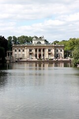 palace in the park, Poland, Warsaw, Lazienki Krolewskie, architecture, water, building, palace, park, travel, europe, landmark, reflection, house, old, garden, history, villa, museum, landscape
