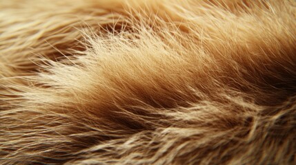Fototapeta premium Soft brown fur texture for fashion and interior design inspiration