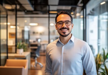Obraz premium Businessman Smiling.