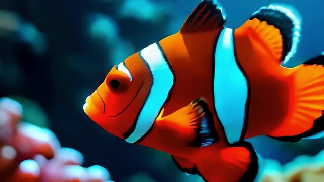 fish in aquarium