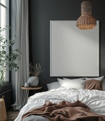 Cozy Bedroom Mockup.