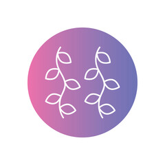 Vine vector icons stock illustration