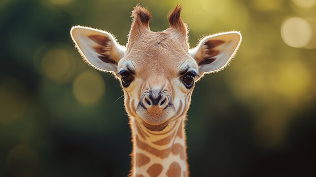 Fototapeta Mała żyrafa