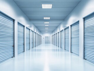 Storage Unit Corridor.