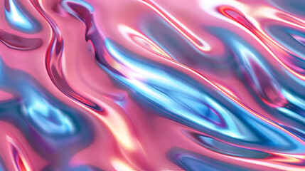 Obraz premium abstract background of blue and purple silk fabric with some smooth folds in it ,Abstract background texture of Oil or Petrol liquid flow, liquid metal 