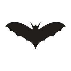 bat vector icon logo template