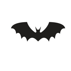 bat vector icon logo template