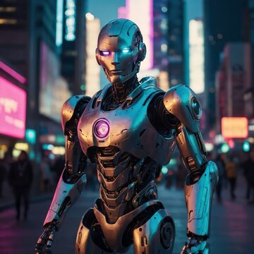 robot cyborg warrior