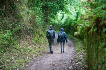 Route of the Profundu River, Villaviciosa, Asturias, Spain