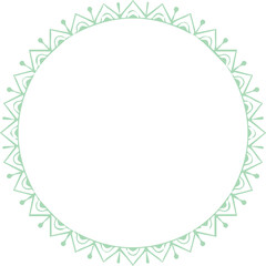 Beautiful flower art and mandala vector design