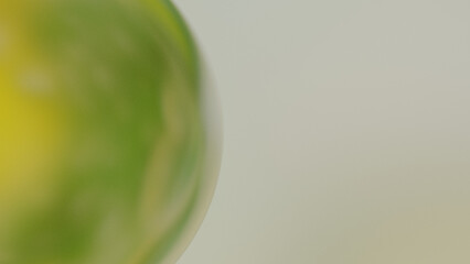 Abstract Colorful Grainy 3D Sphere with Flowing Gradient Background