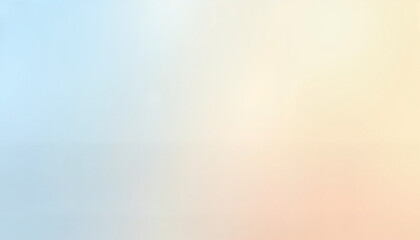 Pastel gradient background in soft blue and peach tones
