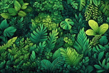 Fototapeta premium Blurred Backgrounds, Nature Wallpaper, Greenery in a Botanical Garden, Blurred Background Nature Greenery Botanic