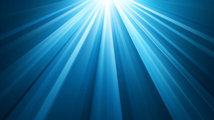 Fototapeta premium 3D radiation light burst rays gradient blue stripes texture abstract web background