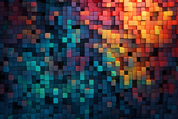 pixel style pattern wallpaper background, pixel style wallpaper