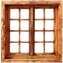 Obraz premium wooden window