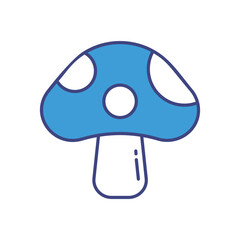 Mushroom vector icons stock illustration