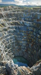 Visualize the lifecycle of a mine with detailed 3D illustrations of exploration, development, production, and closure phases