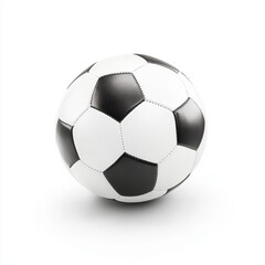Fototapeta premium soccer ball, white background