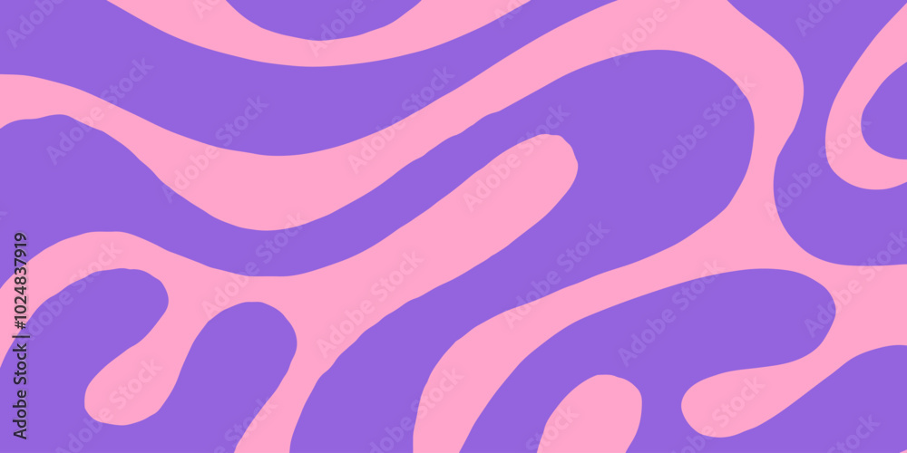 Aufkleber psychedelic trippy y2k retro background vector design. groovy abstract hippie pattern. cool geometri