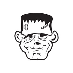 SCARY CHARACTER SILHOUETTE ICON