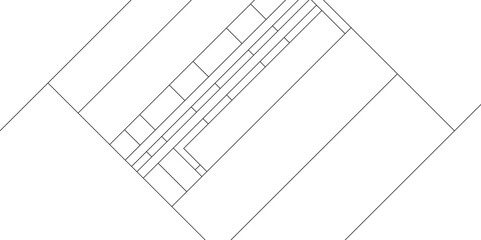 Geometric pattern of civil engineering design background, Design random lines black on white background with geometric pattern, Pattern of Simple geometric design vector background.