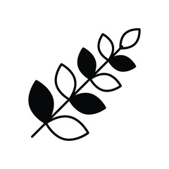 Fern vector icons stock illustration