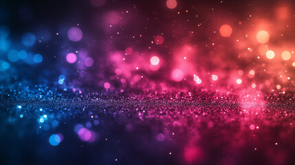 abstract blur bokeh background, Generative AI