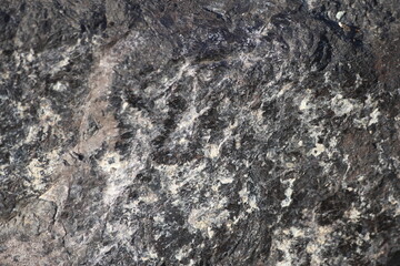 surface structure of chromite  rock