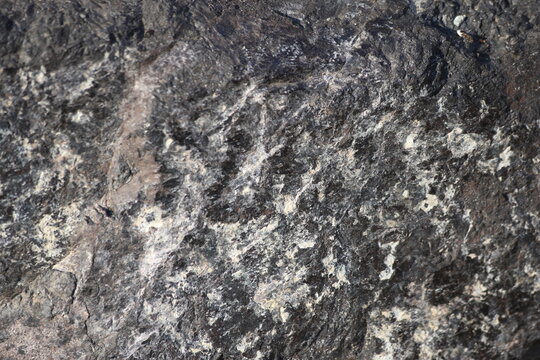 surface structure of chromite  rock