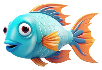 PNG Fish undersea animal white background.