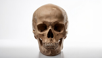 Obraz premium Skull on white background