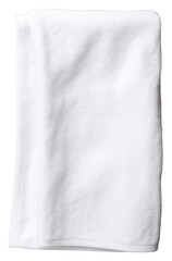 Fototapeta premium PNG White towel folded is wrinkled napkin simplicity textile.