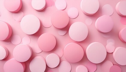 light pink circles ideal for romantic themes