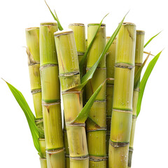 Fototapeta premium bamboo isolated on white